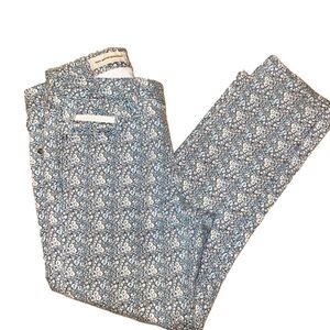 Anthropologie Pilcro And The Letterpress Floral Jeans Womens Size 30 PreOwned